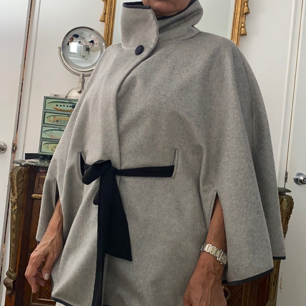 Michele Negri cape cashmere